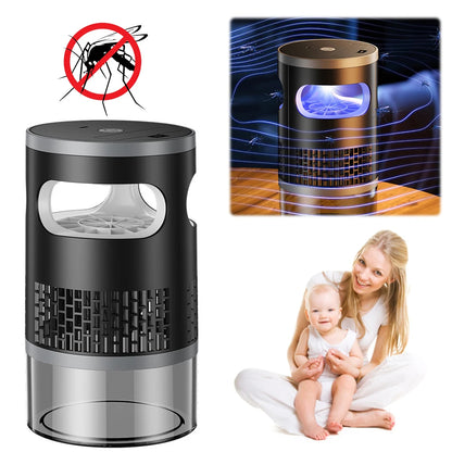 Lampe anti-moustiques à aspiration