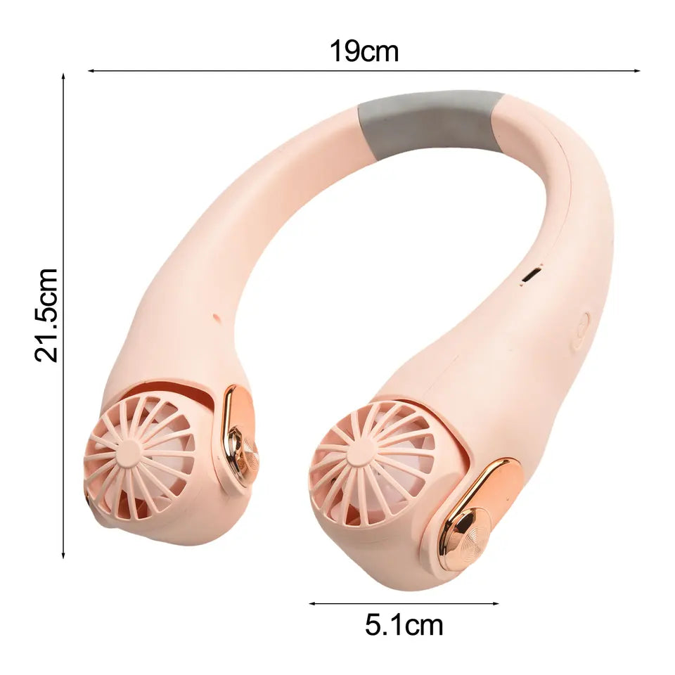 Ventilateur de cou portable sans pales